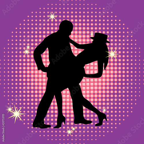 The dancing couple.