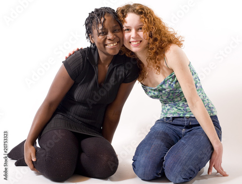 copines posent