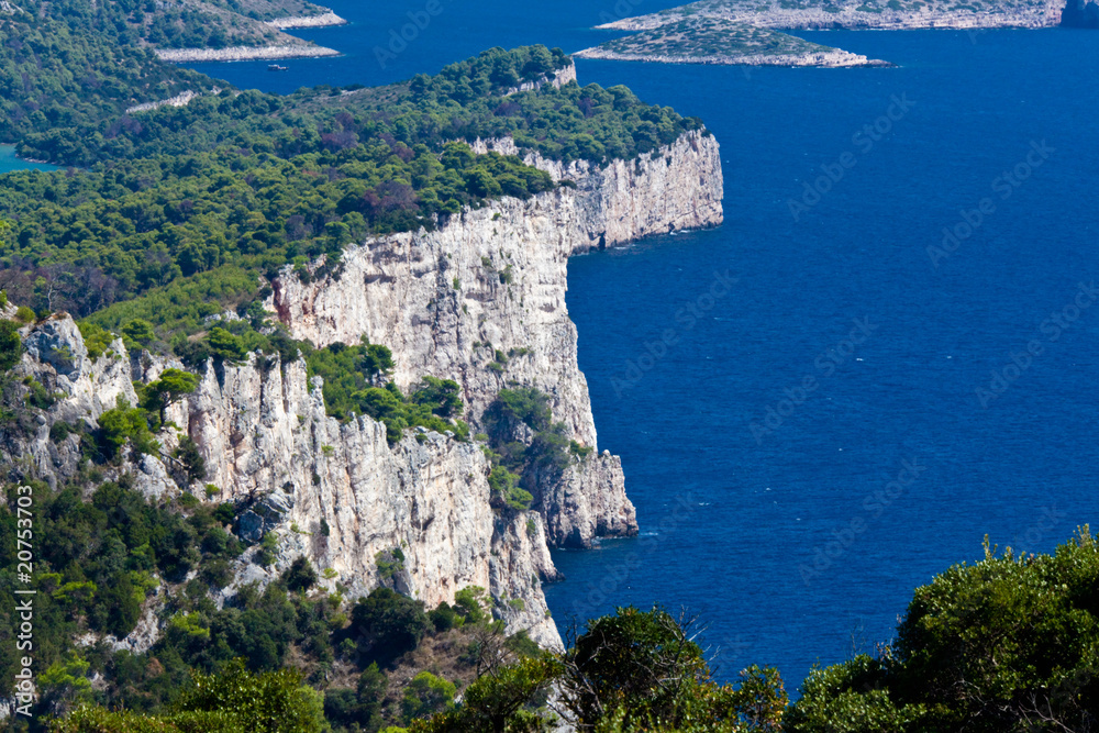 Mediterranean landscape - island Dugi otok