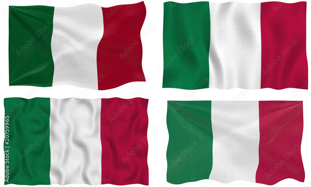 Fototapeta premium Flag of Italy