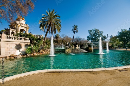 fountain and cascade in park De la Ciutadella, Barcelona © great_photos