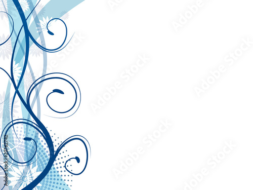 Abstract background blue