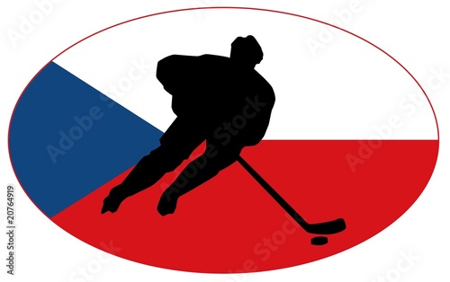 hockey colors of Czech Republic