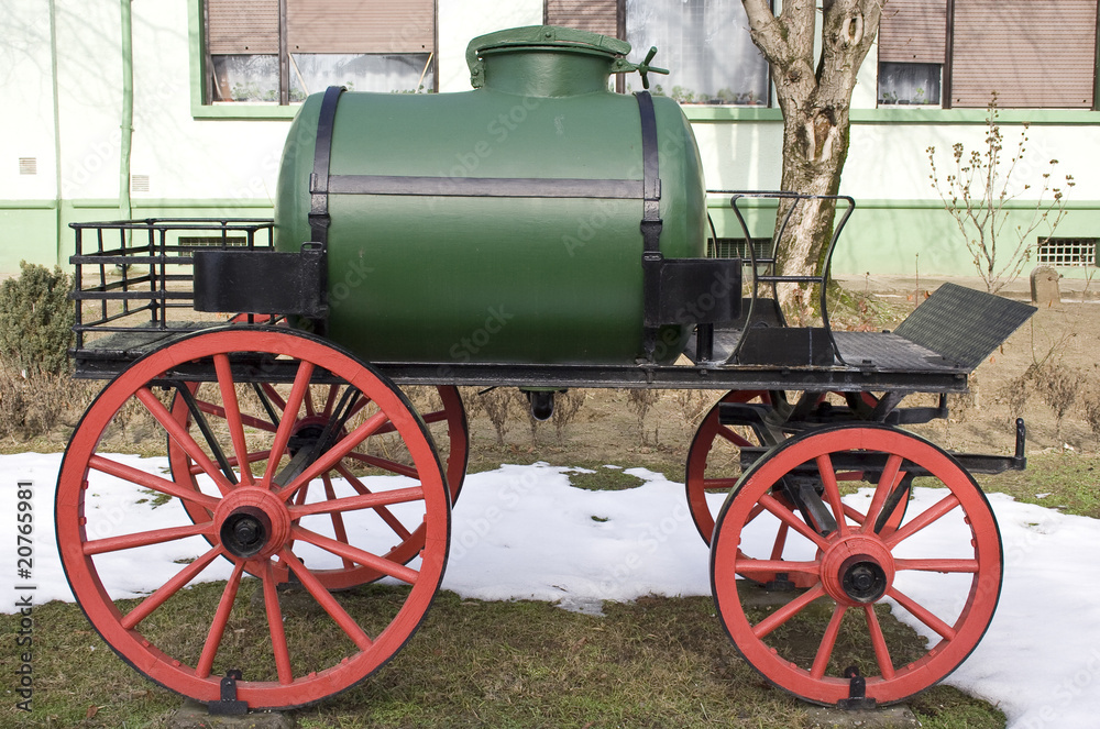 old water cart