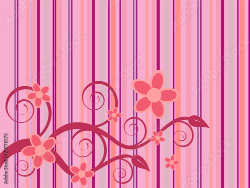 Floraler Hintergrund