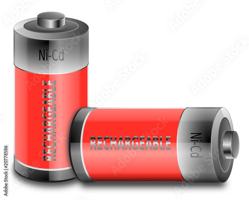 piles rechargeables rouges