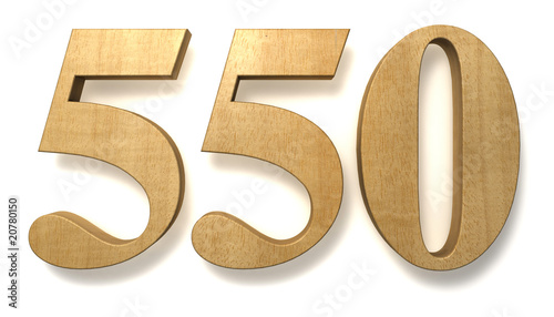 550 wooden birthday celebration anniversary