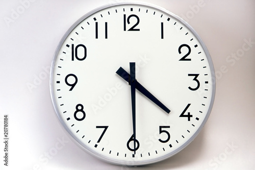 Принти на полотні Clock
