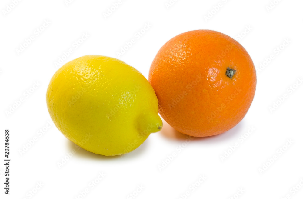Lemon and orange Lemon and orange