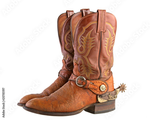Cowboy Boots & Spurs