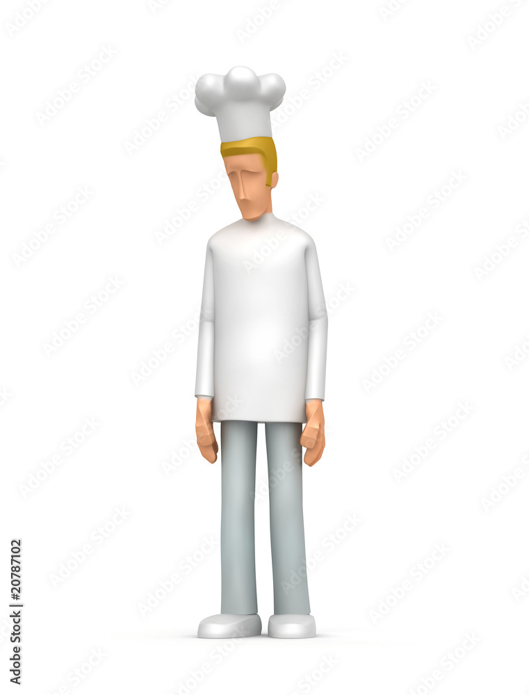 Sad chef