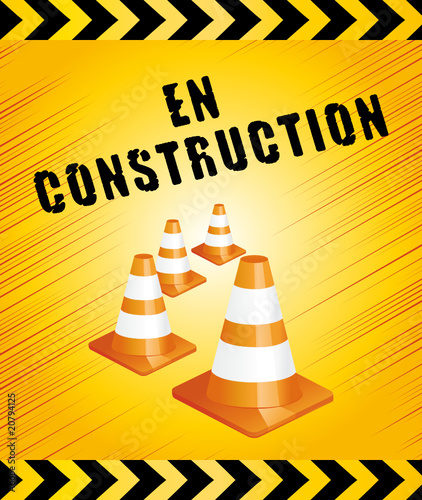 En construction illustration.