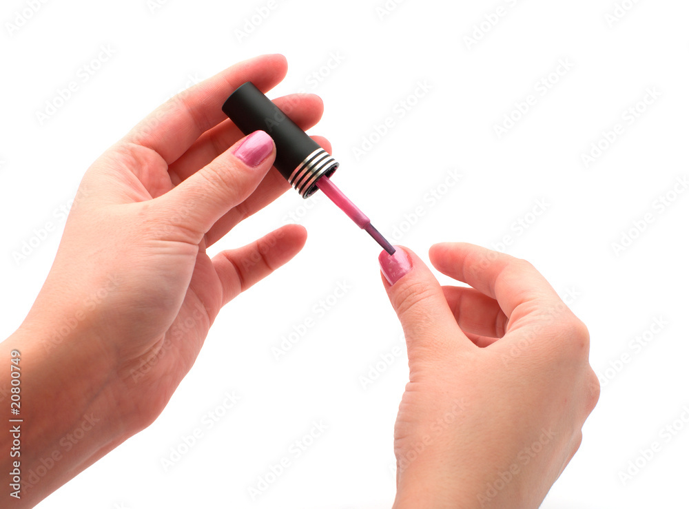 Manicure. Manicure.
