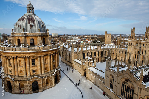 The Radcliffe Camera and All Souls College 1438, Oxford