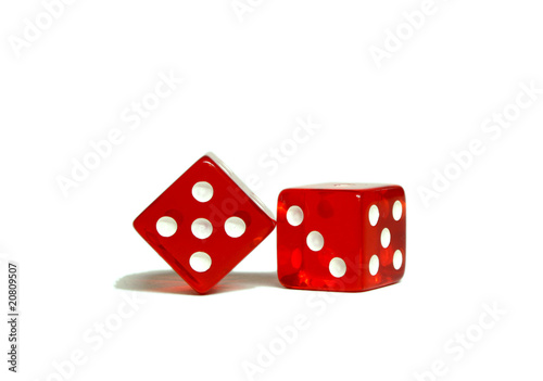two red dice