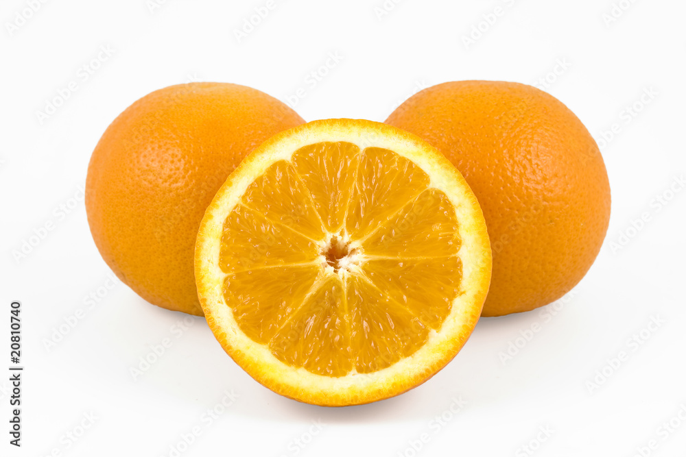 Oranges ( & clipping path ) Oranges ( & clipping path )