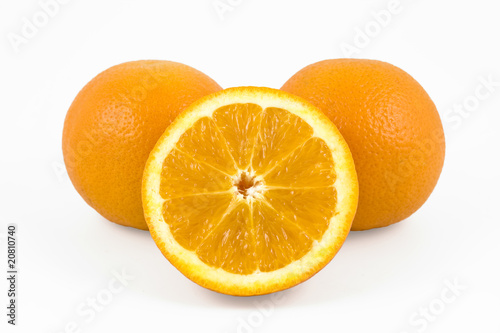 Oranges     clipping path  