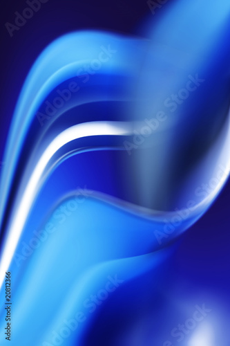 abstract blue wave