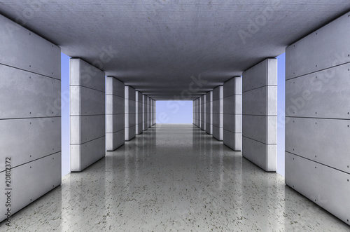 moderne Betonarchitektur