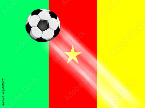 Fussballmannschaft aus Kamerun