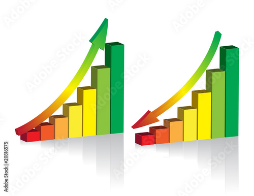3D vector graph template