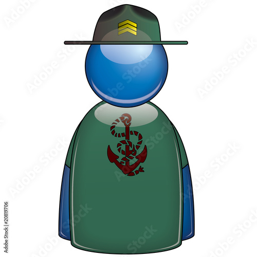 Icono sargento instructor