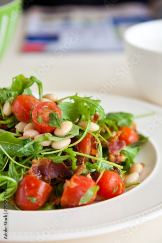 Healthy bean salad