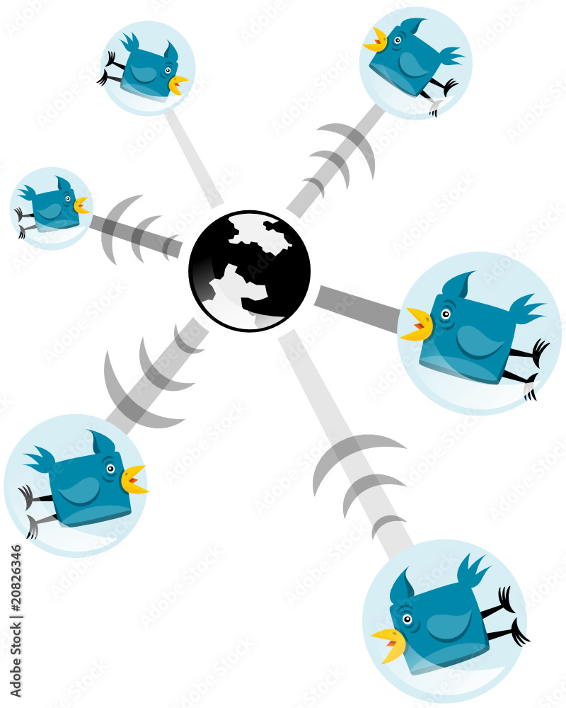 Twitter galaxie