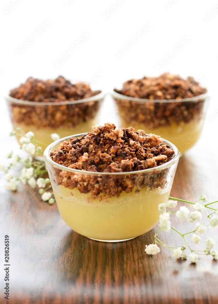 pear crumble pear crumble