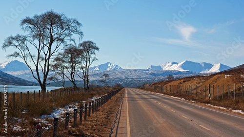 Torridon mountain range photo