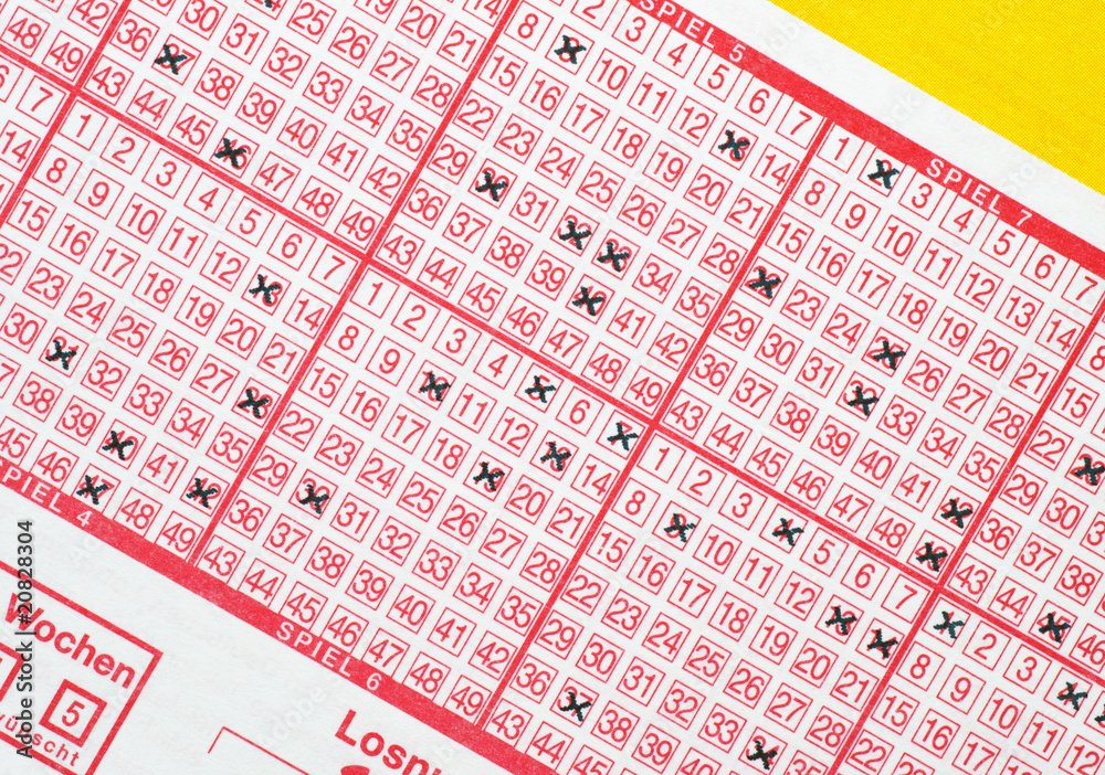 Lotterie Schein Stock-Foto | Adobe Stock