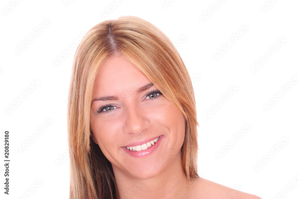 Portrait of a fresh and lovely woman Portrait of a fresh and lovely woman