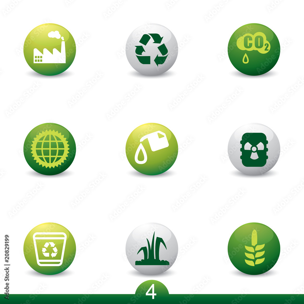 Ecology icon series 4 Ecology icon series 4