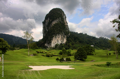 beautiful golf course