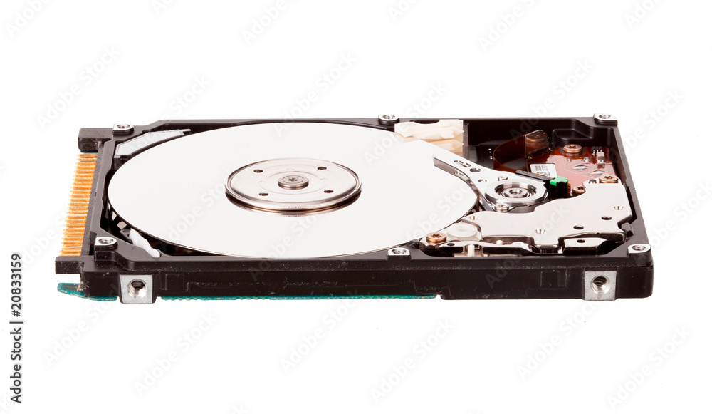 harddisk isolated on white background harddisk isolated on white background