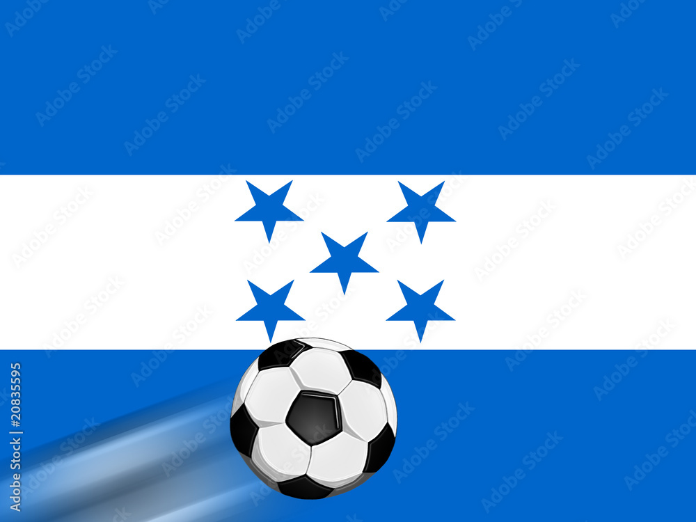 Fototapeta premium Fussballmannschaft aus Honduras