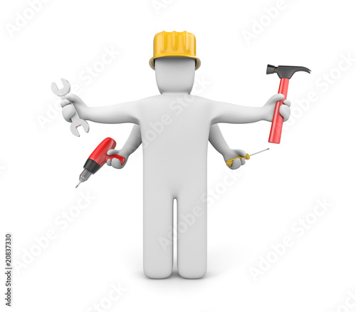 Fototapeta Naklejka Na Ścianę i Meble -  Skilled workers