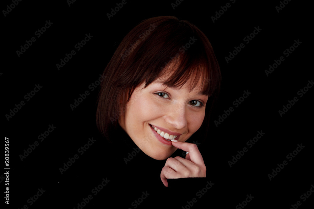 Fototapeta premium Happy girl portrait