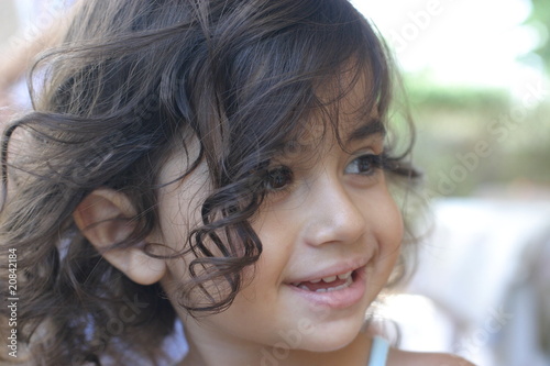 Obraz na plátně bambina sorridente