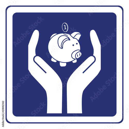 Savings sign vector