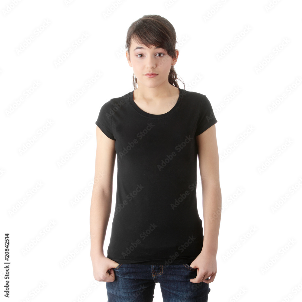 Obraz premium Teen girl portrait