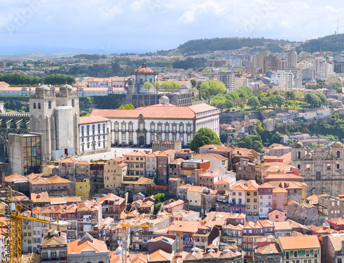 Oporto, ciudad monumental del norte de Portugal.