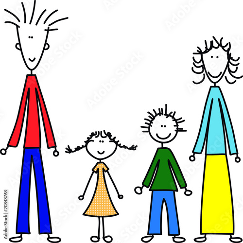 Junge Familie