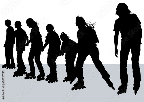 Skates athletes
