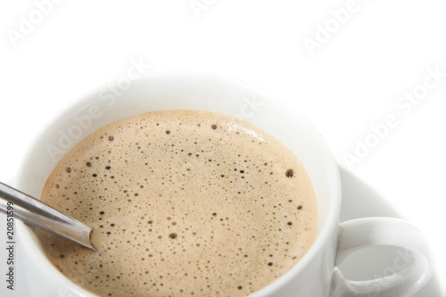 cup of coffee isolated