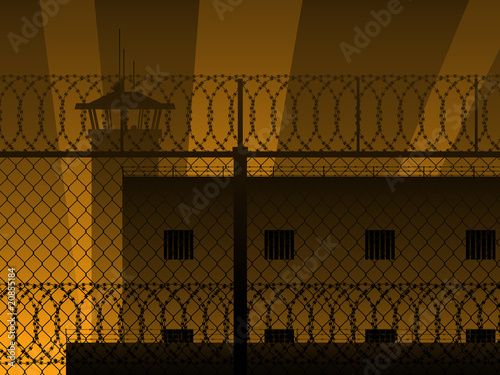 Prison background
