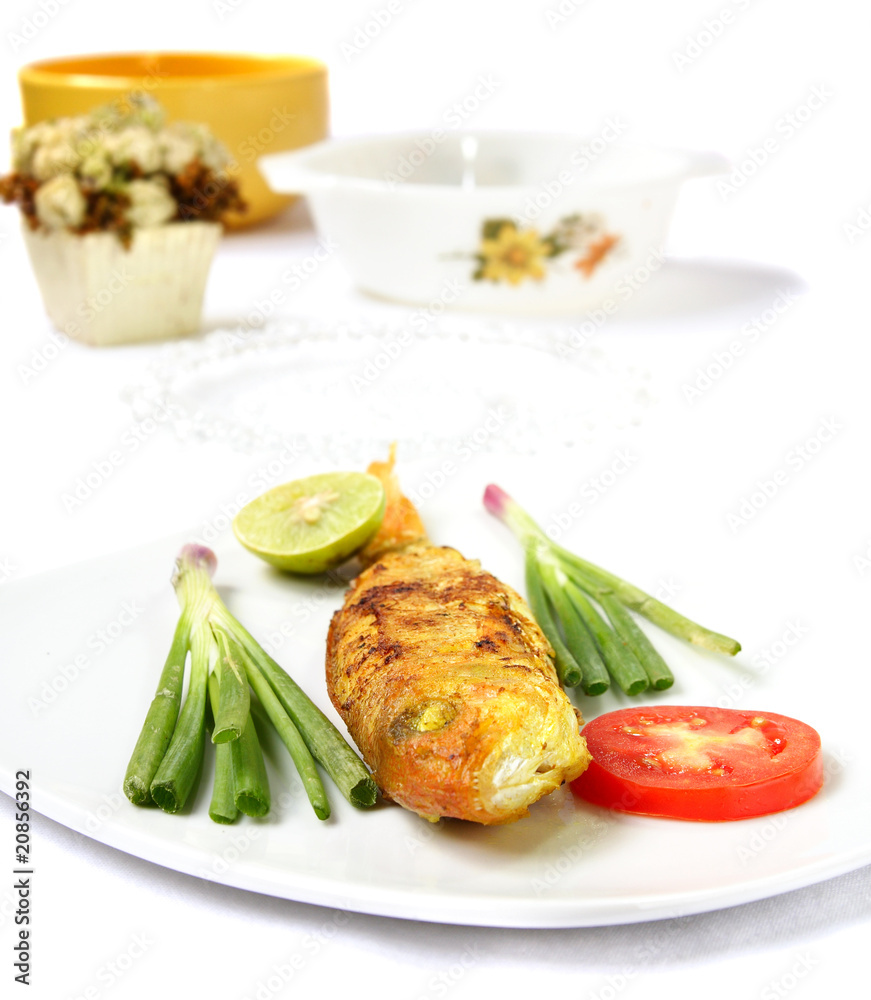 Dish of fish