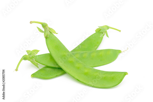 Close up of snow peas