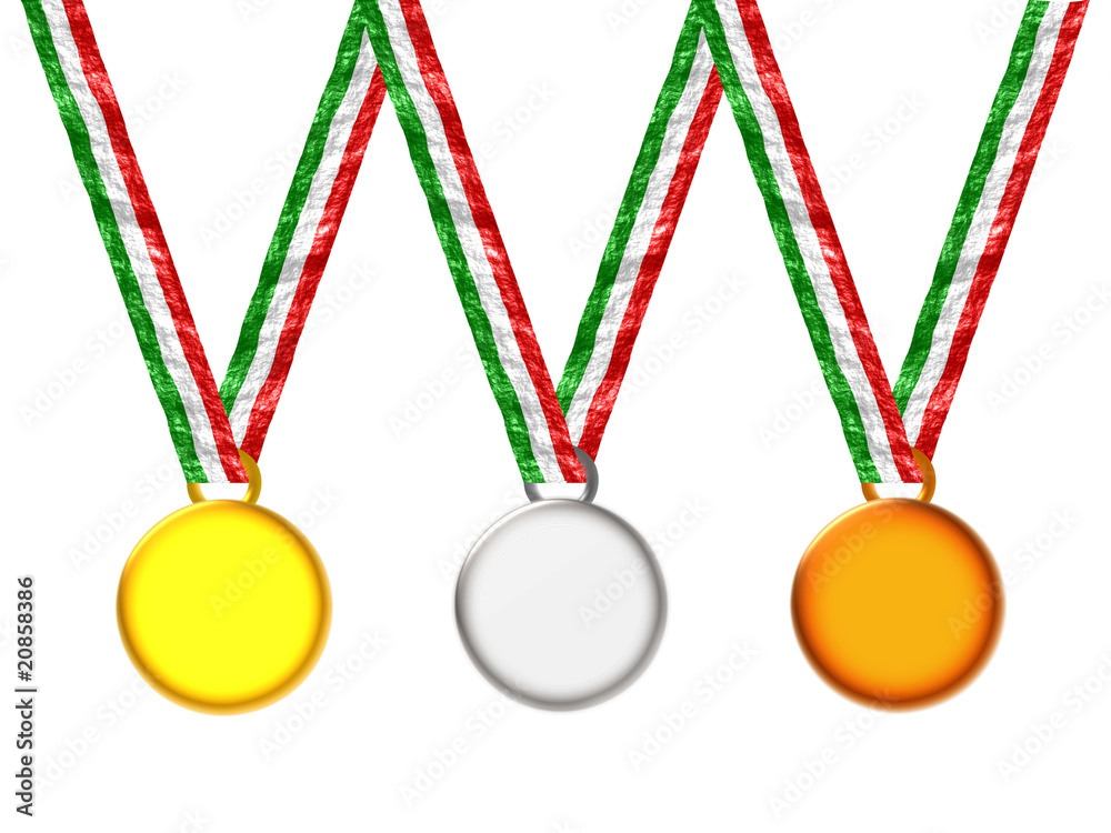 Medaillien Italien Adobe Stock