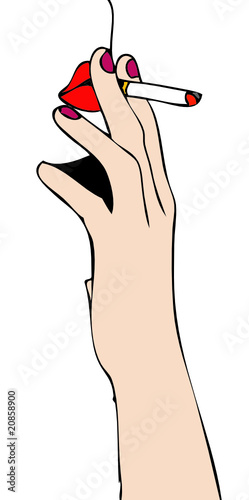 Donna che fuma